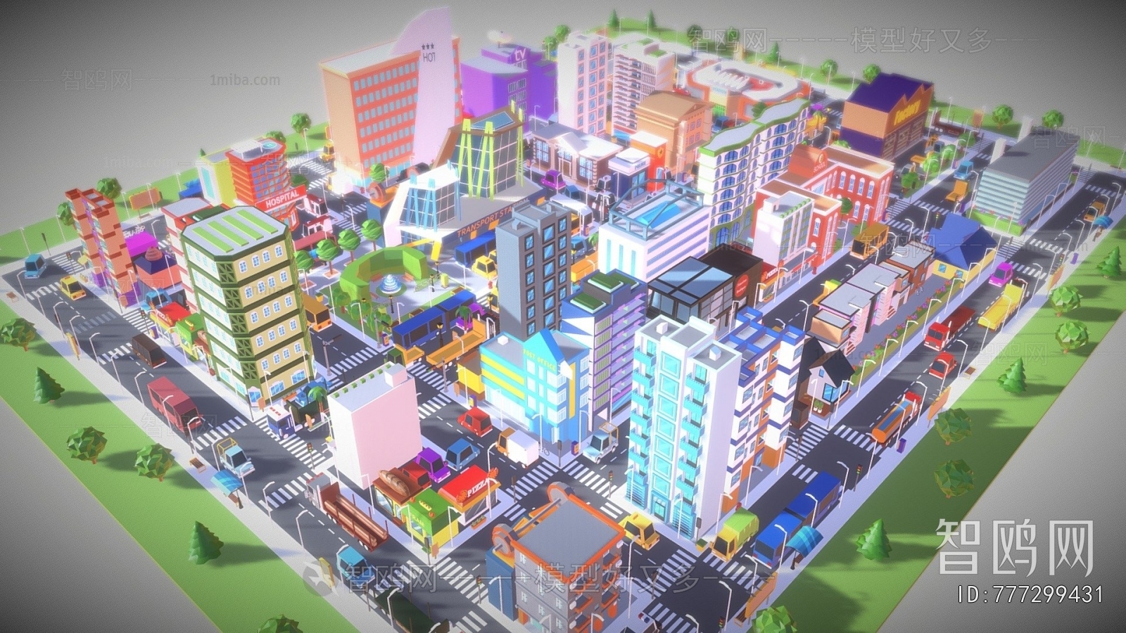 Modern Cartoon House