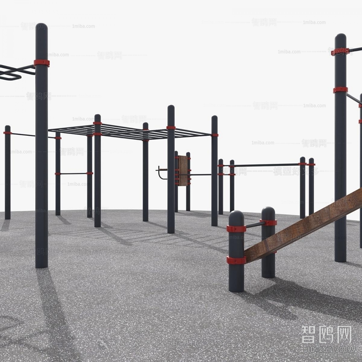 Modern Fitness Equipment