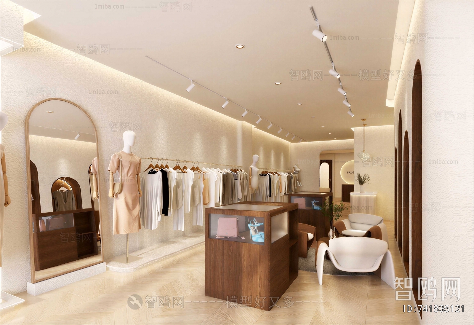 Modern Clothing Store