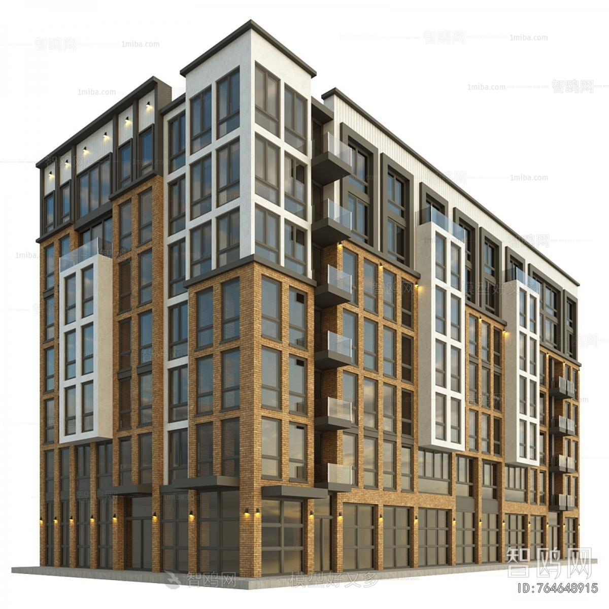 Modern Appearance Of Commercial Building