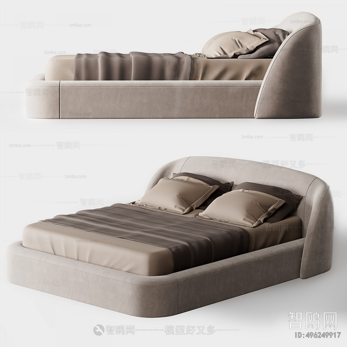 Modern Double Bed