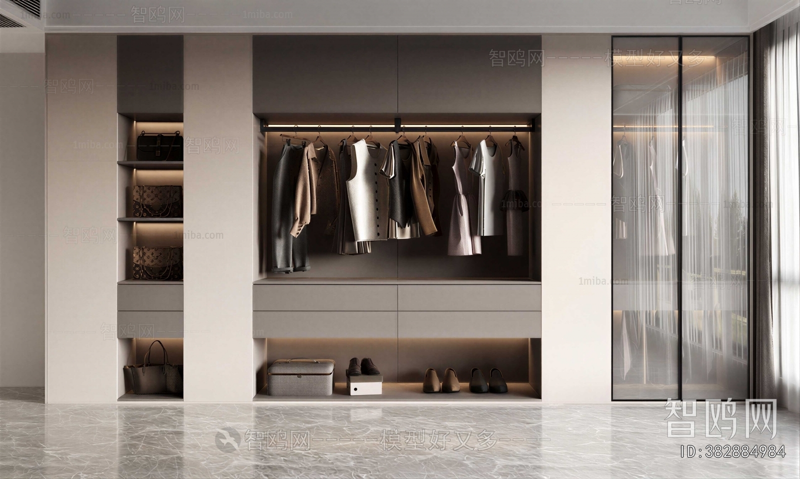 Modern The Wardrobe