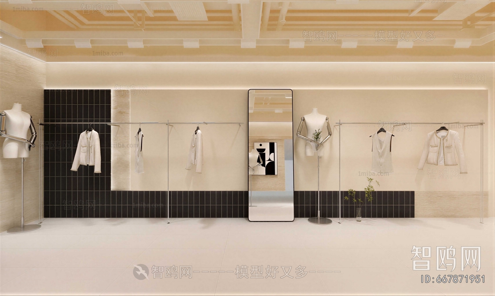 Modern Clothing Store