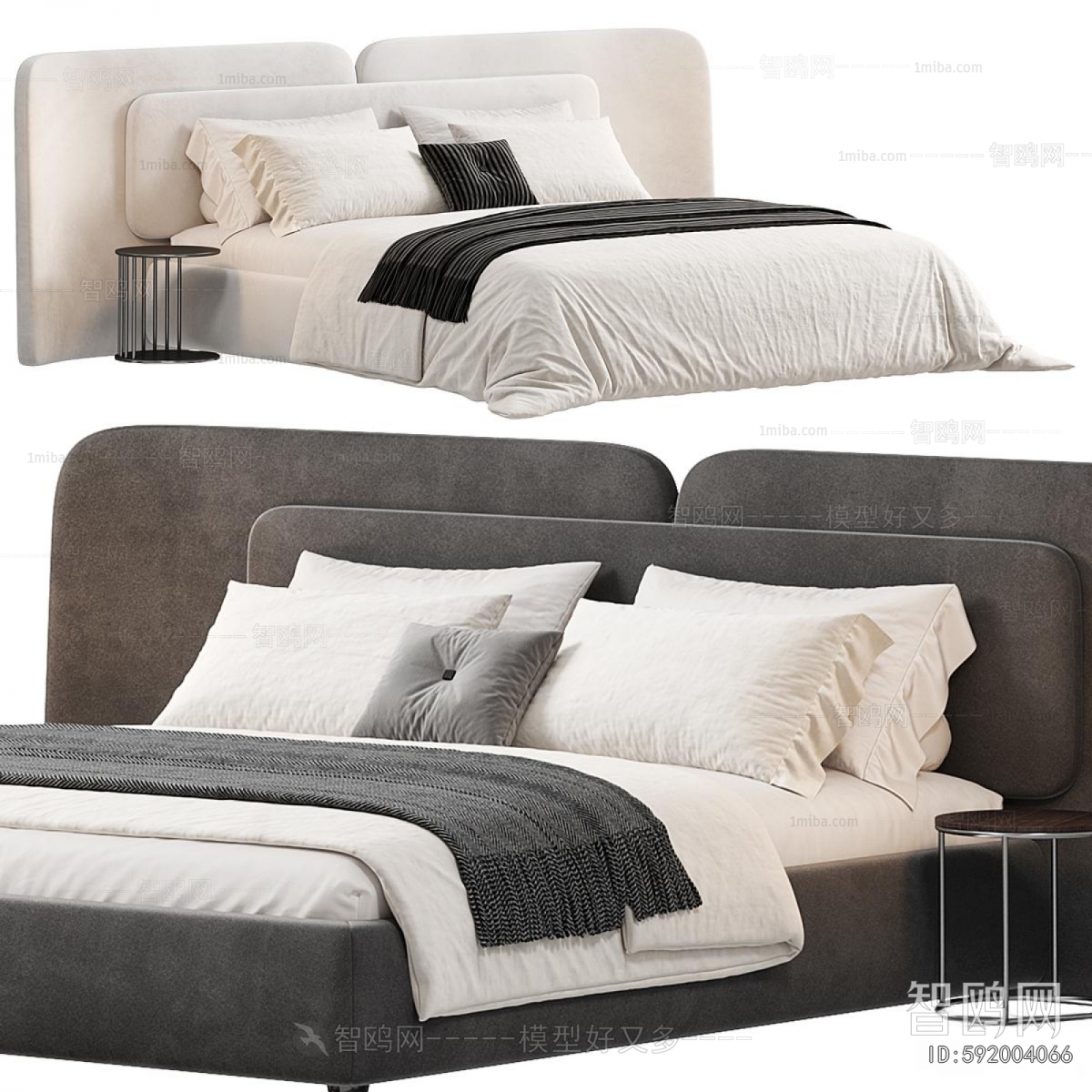 Modern Double Bed