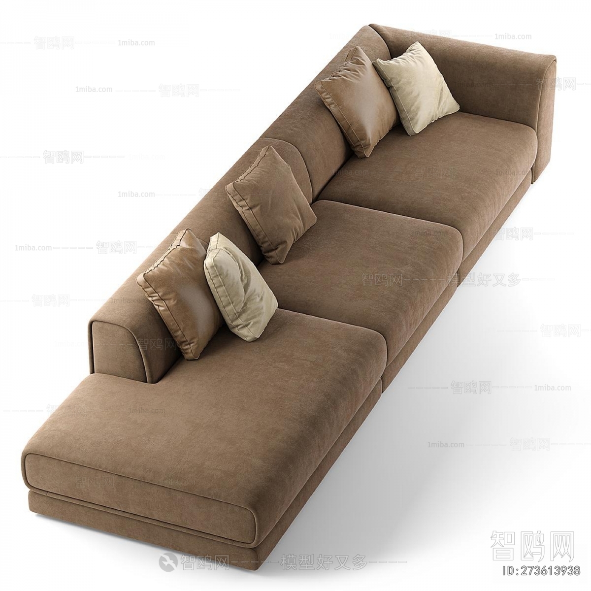 Modern Three-seat Sofa