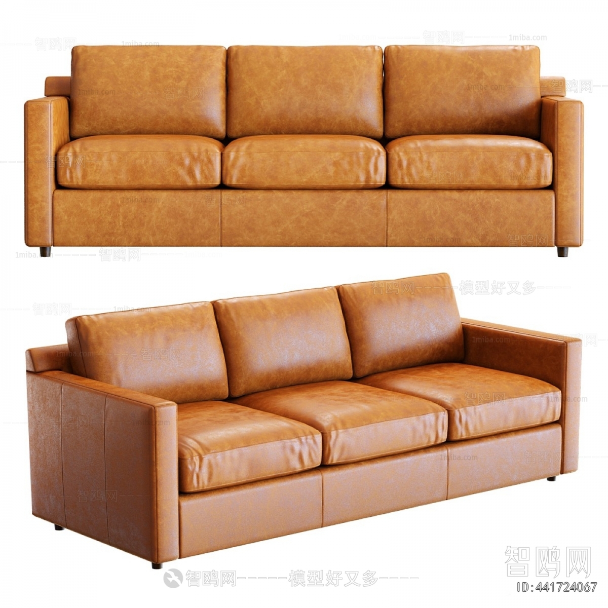Modern Three-seat Sofa