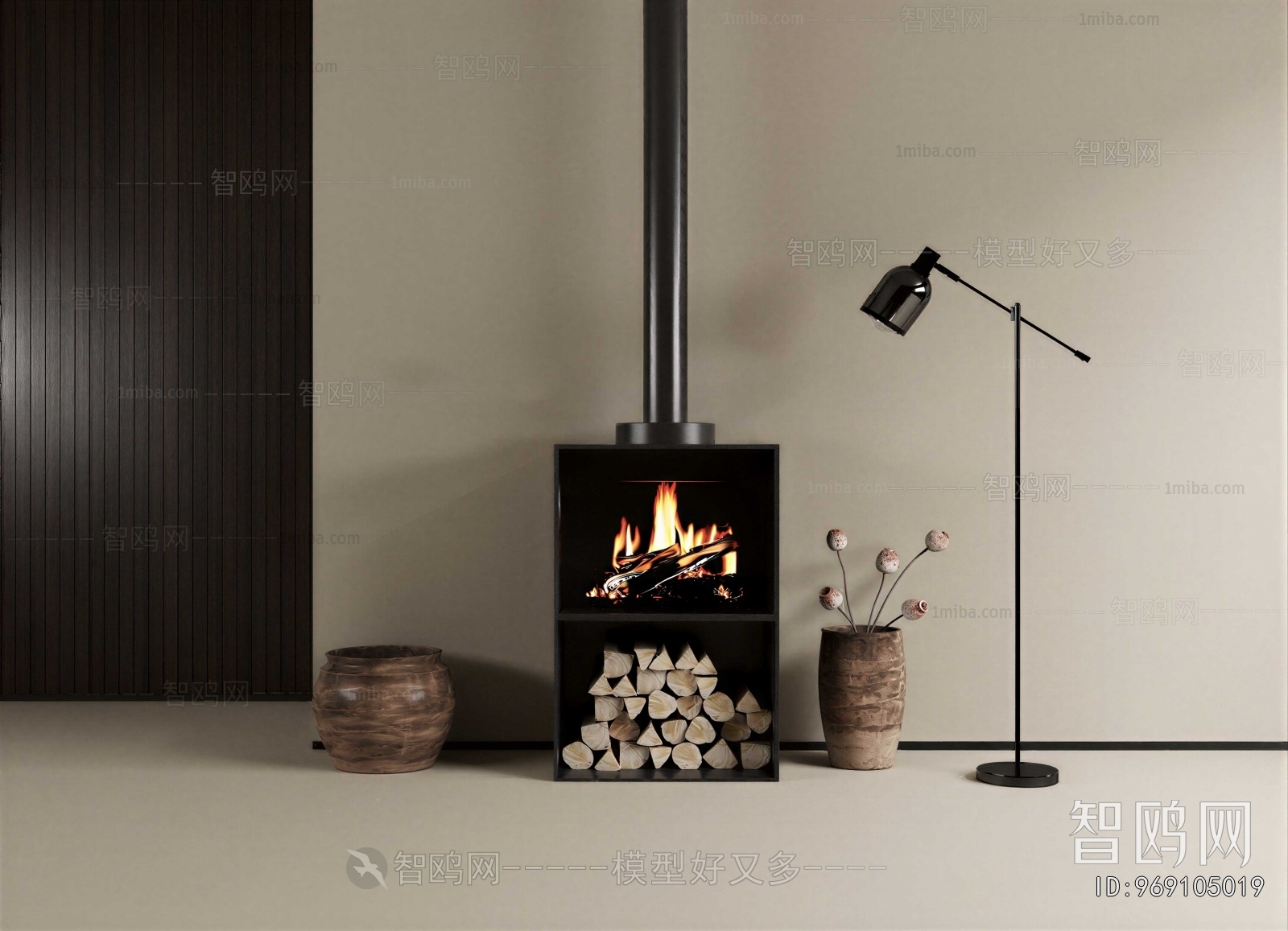Modern Fireplace