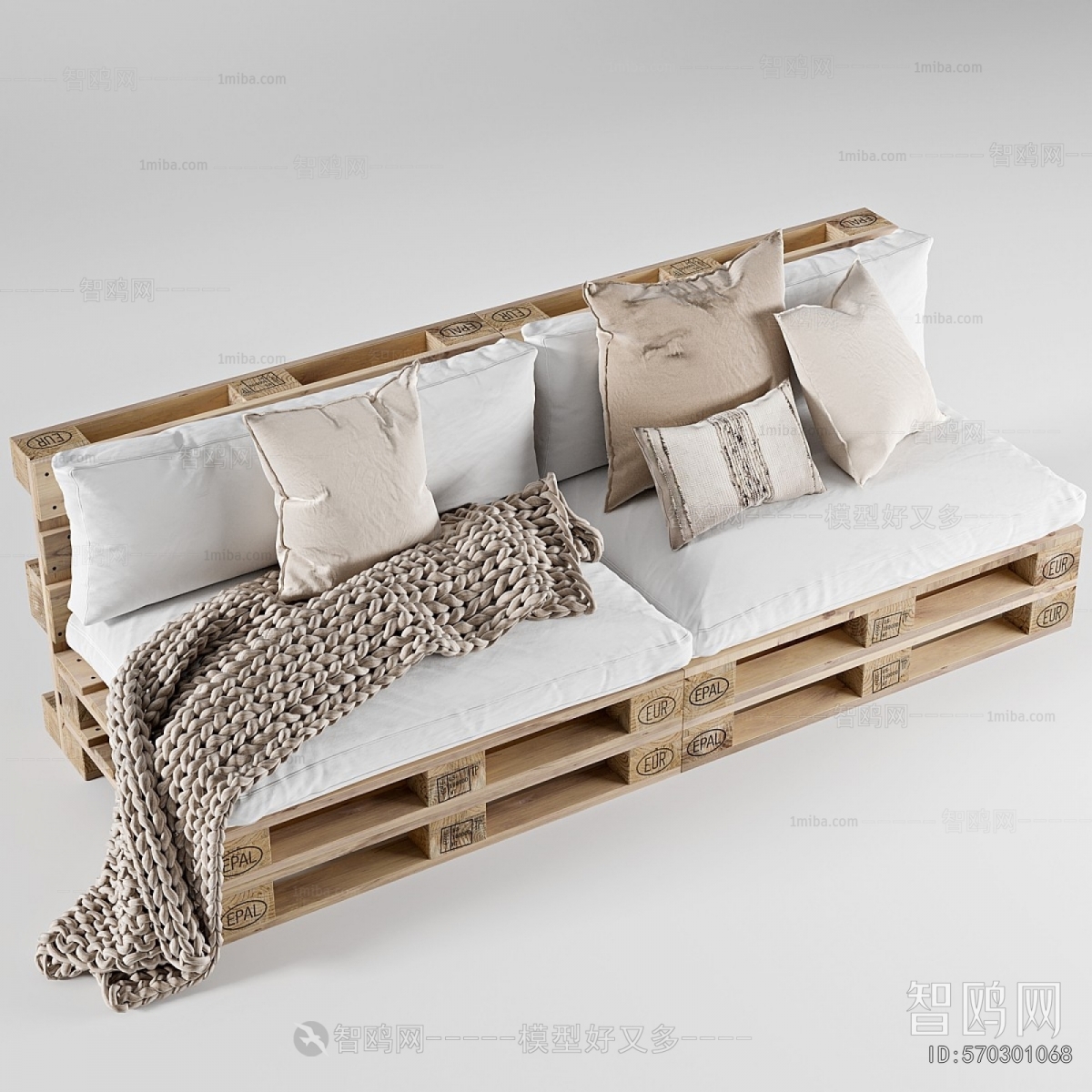 Modern Three-seat Sofa