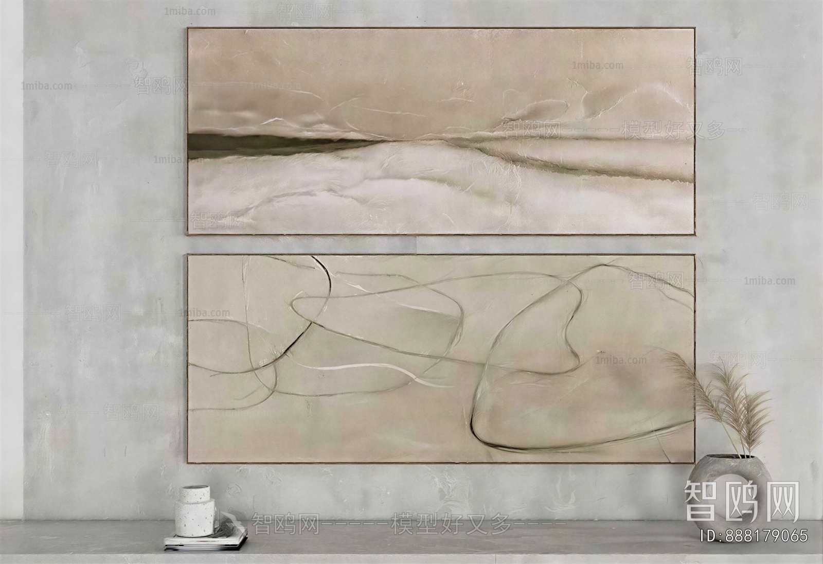 Wabi-sabi Style Painting