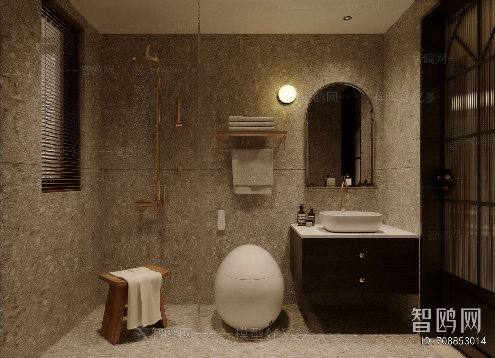 Wabi-sabi Style TOILET