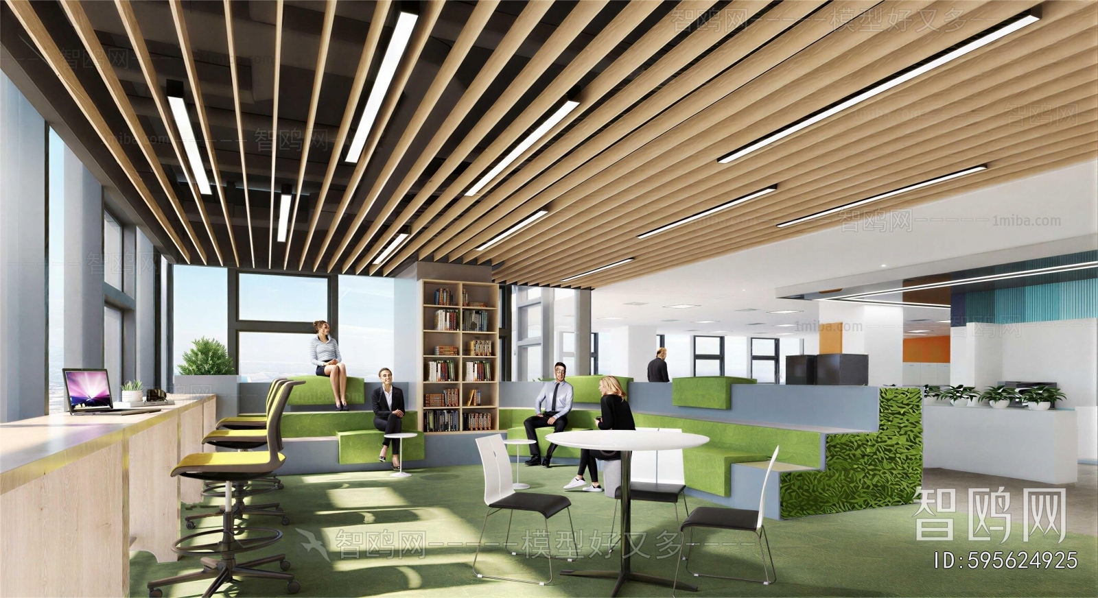 Modern Office Rest Area