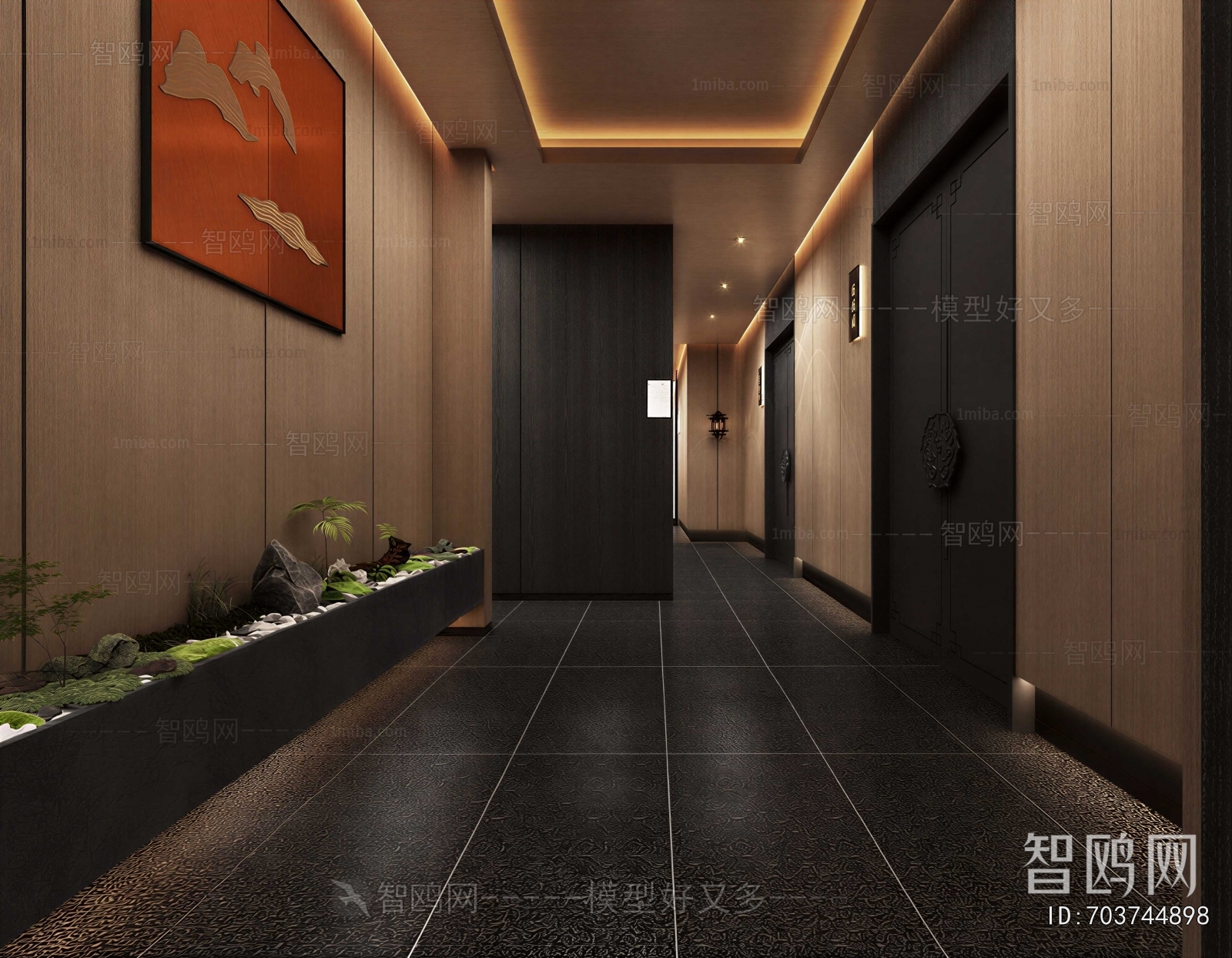 New Chinese Style Corridor