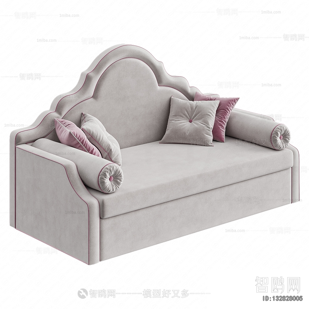 Simple European Style A Sofa For Two