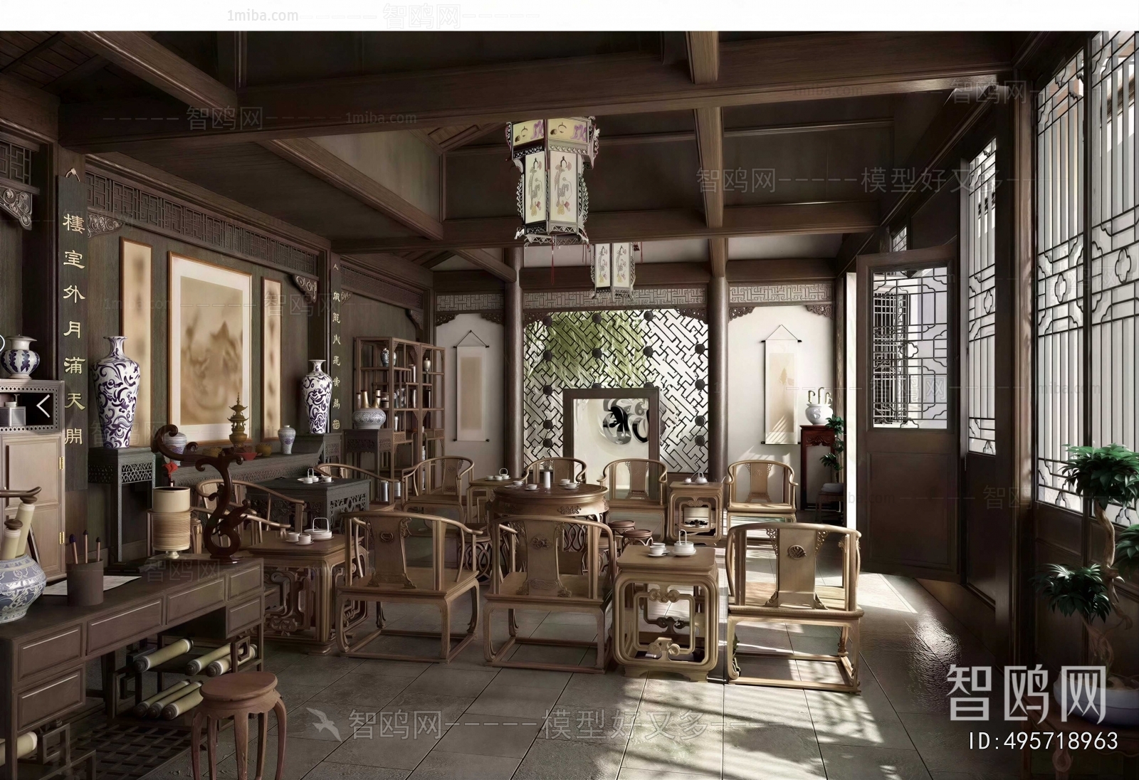 Chinese Style A Living Room