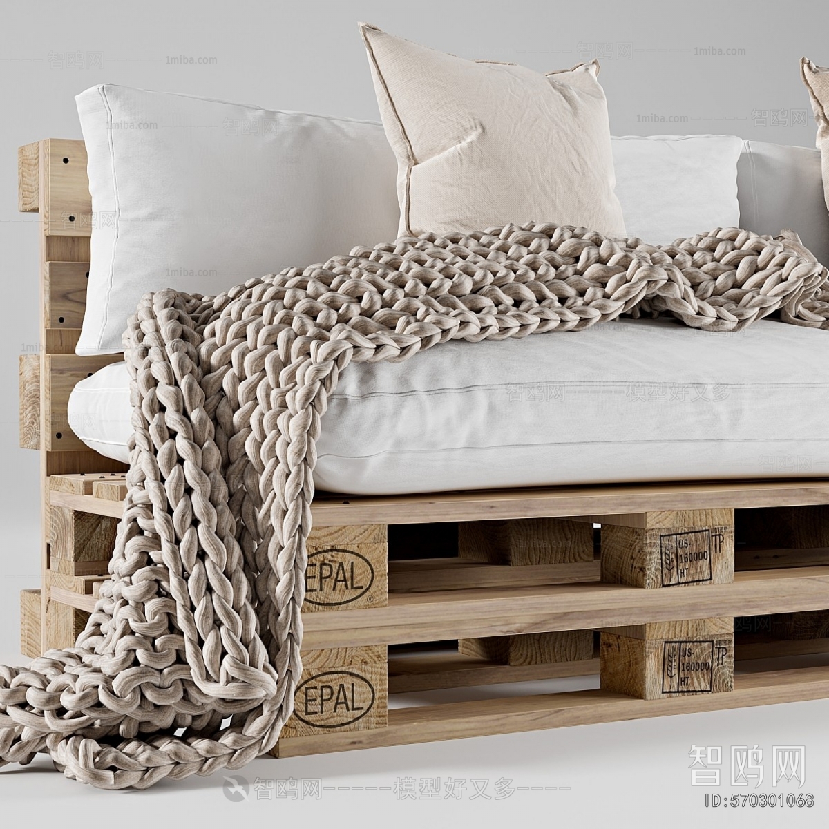 Modern Three-seat Sofa