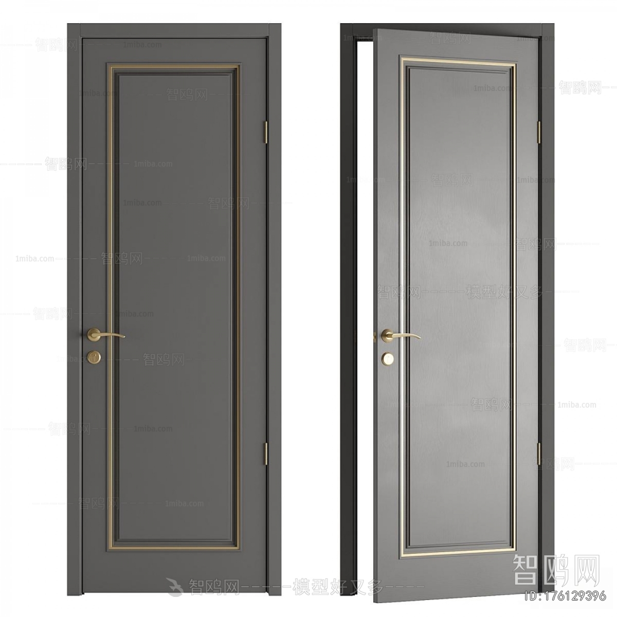 Modern Single Door