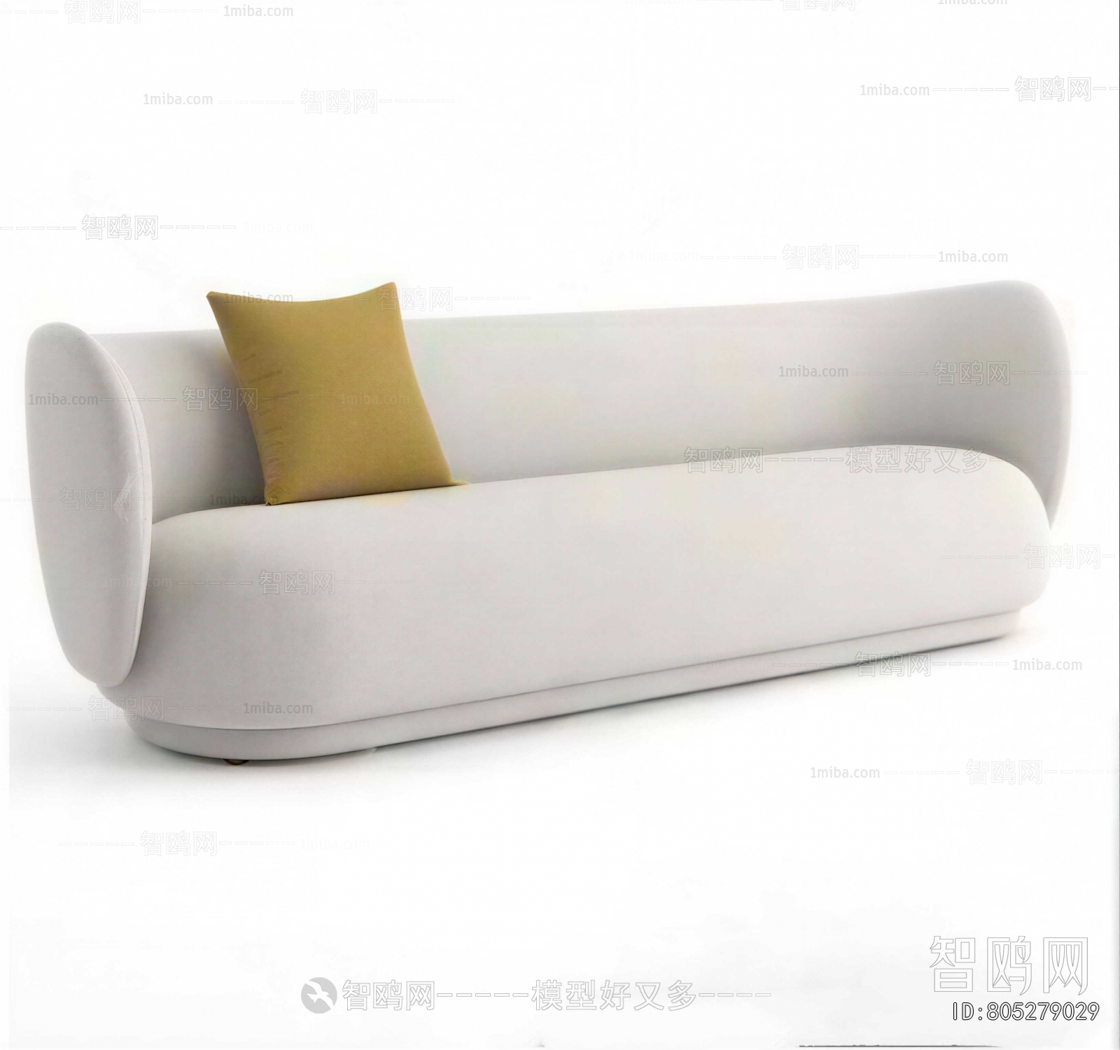 Modern Three-seat Sofa