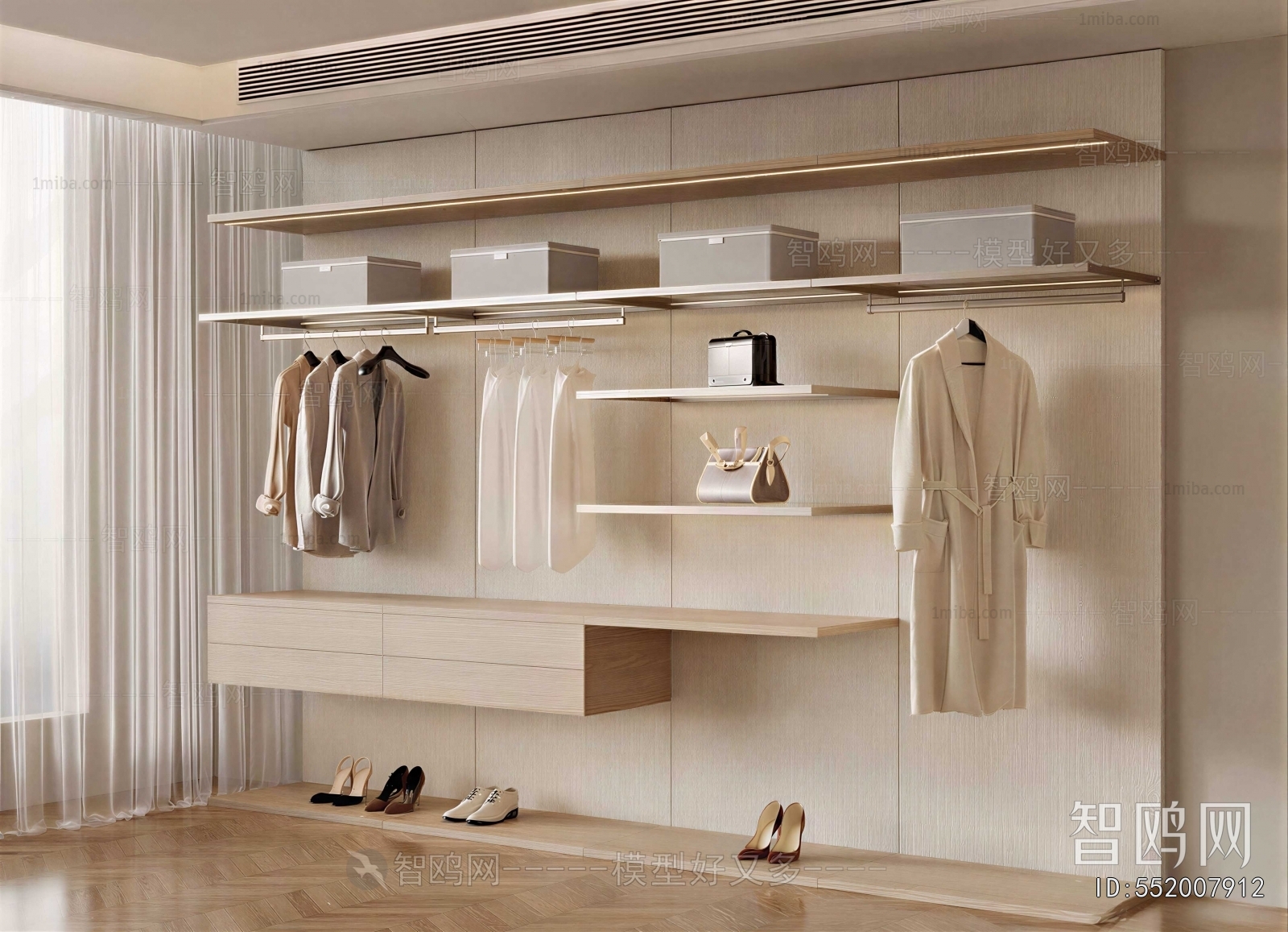 Modern The Wardrobe