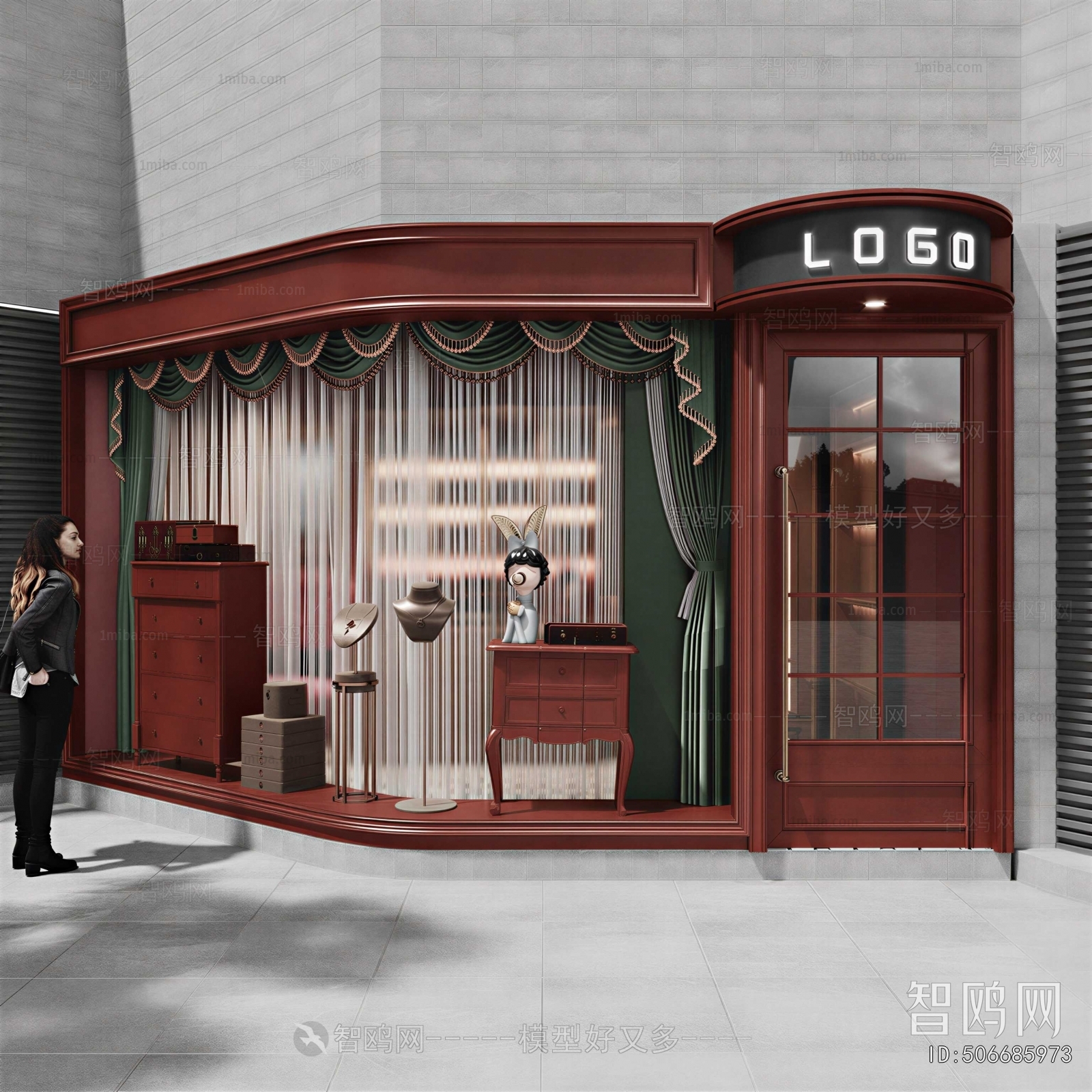 American Style Facade Element