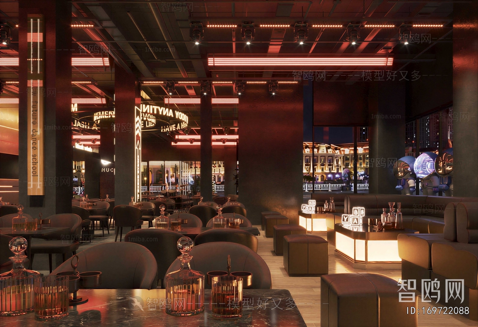 Industrial Style Bar