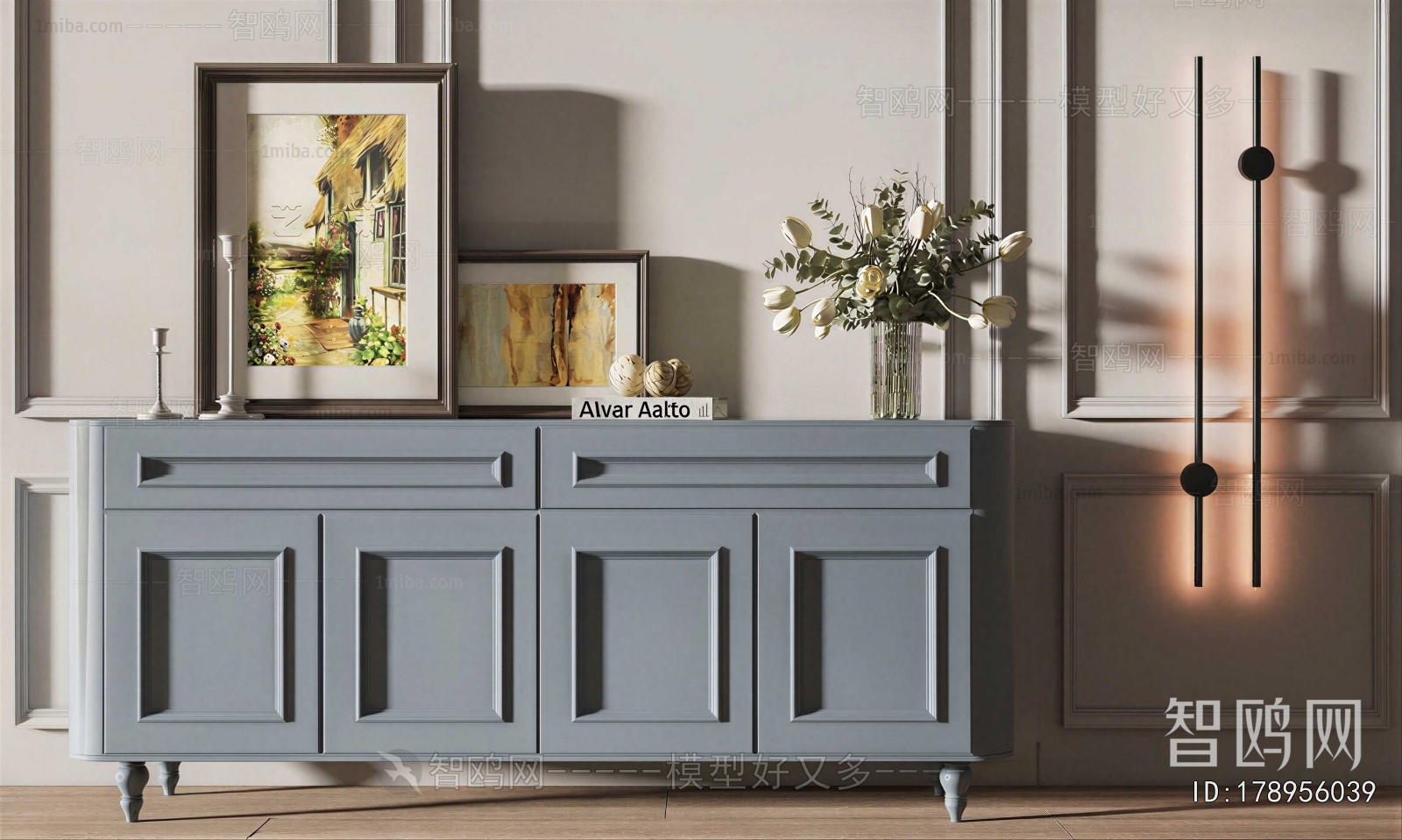 American Style Entrance Cabinet