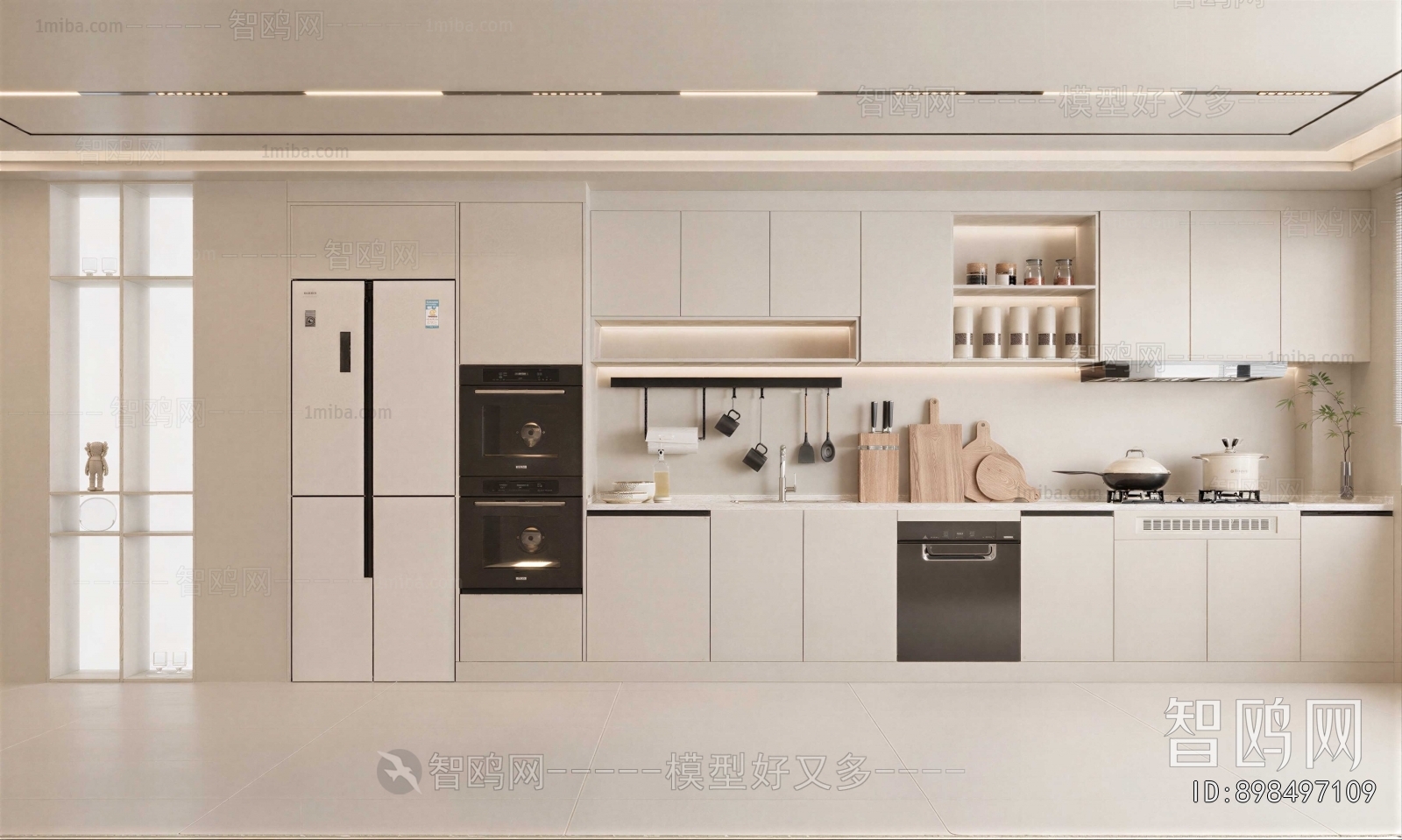 Modern Open Kitchen