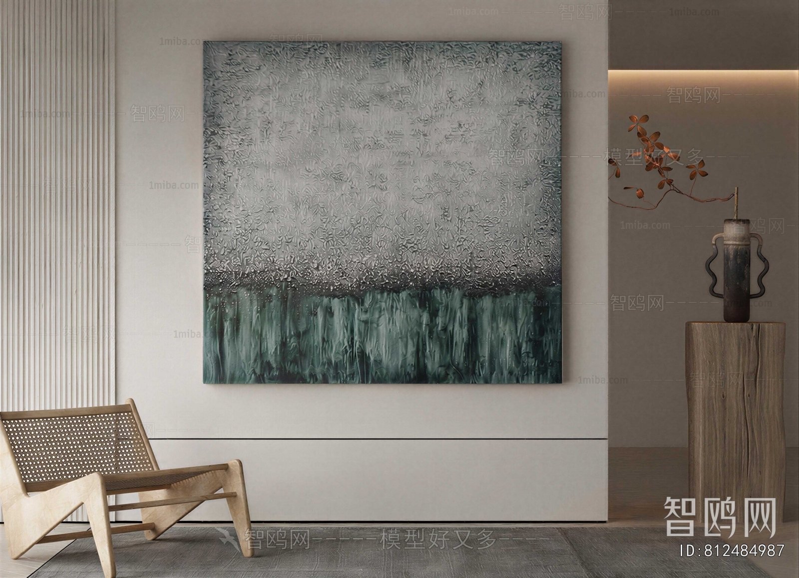 Wabi-sabi Style Painting