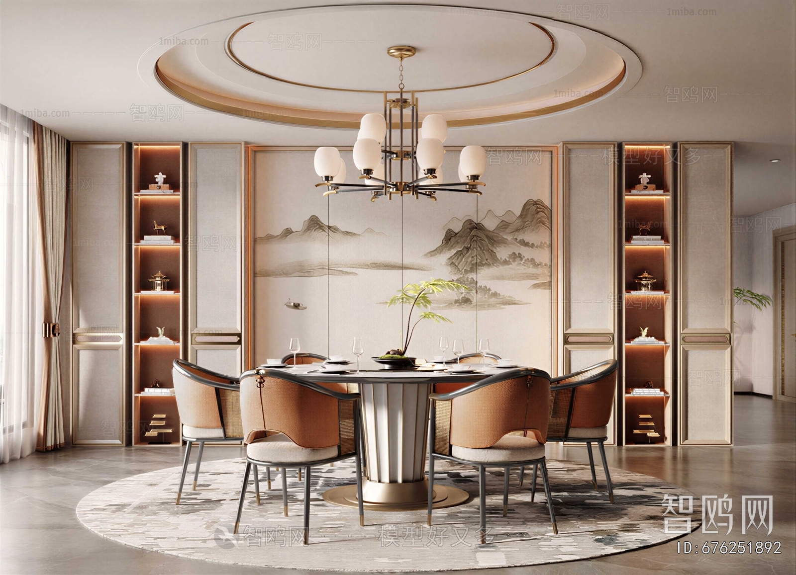 New Chinese Style Restaurant Box