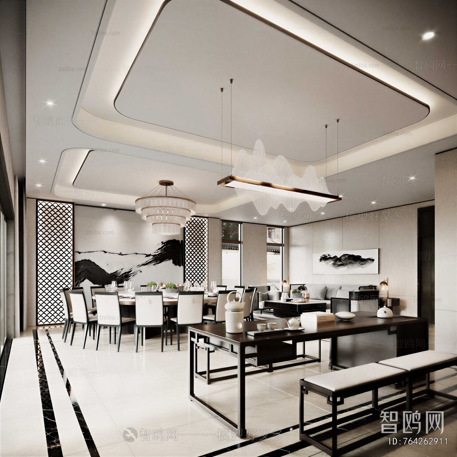 New Chinese Style Restaurant Box