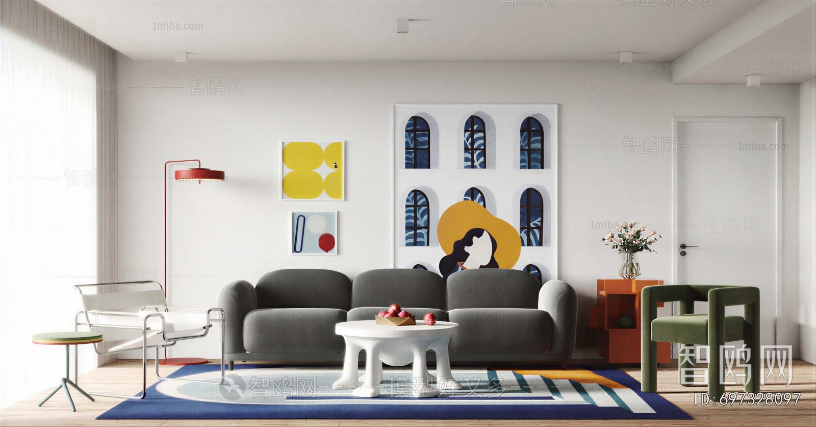 Nordic Style A Living Room