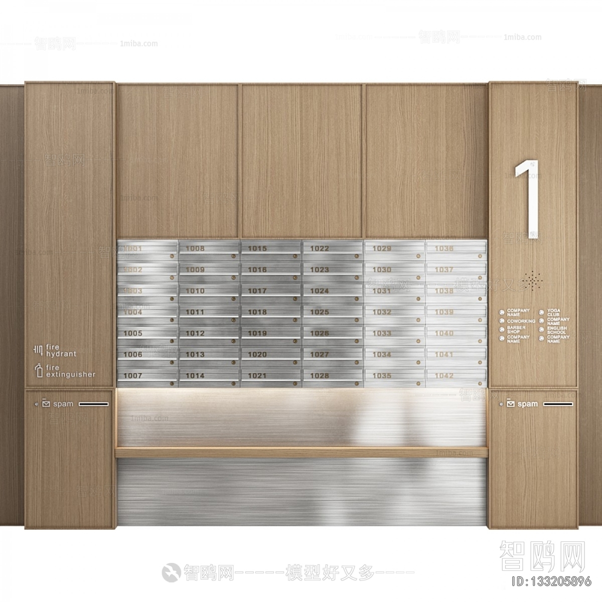 Modern Public Cabinet/lock Cabinet