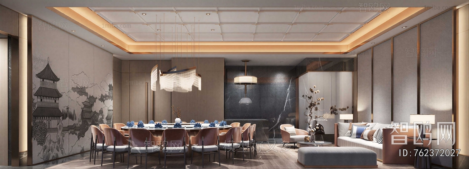 New Chinese Style Restaurant Box