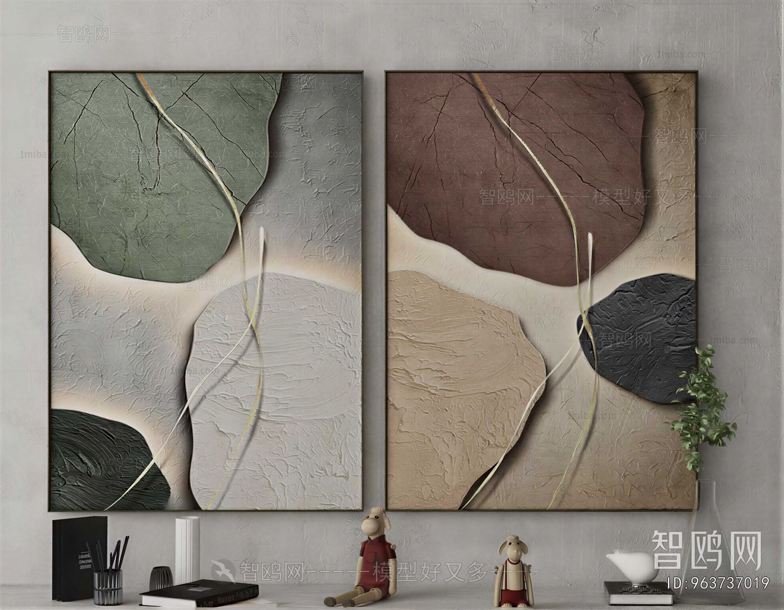 Wabi-sabi Style Painting