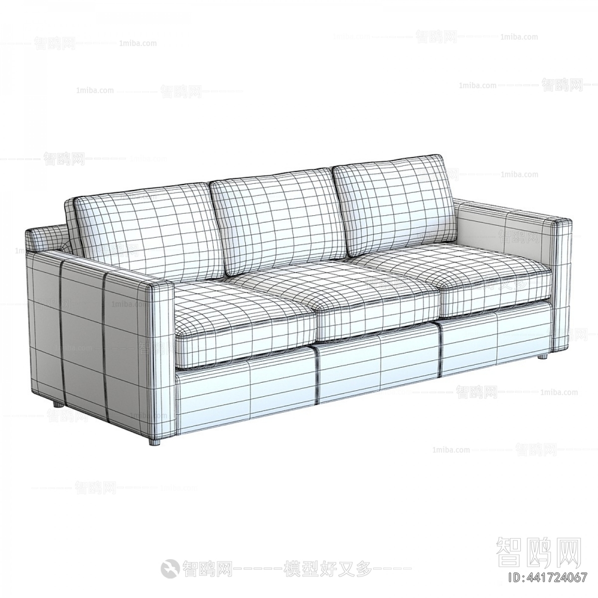 Modern Three-seat Sofa