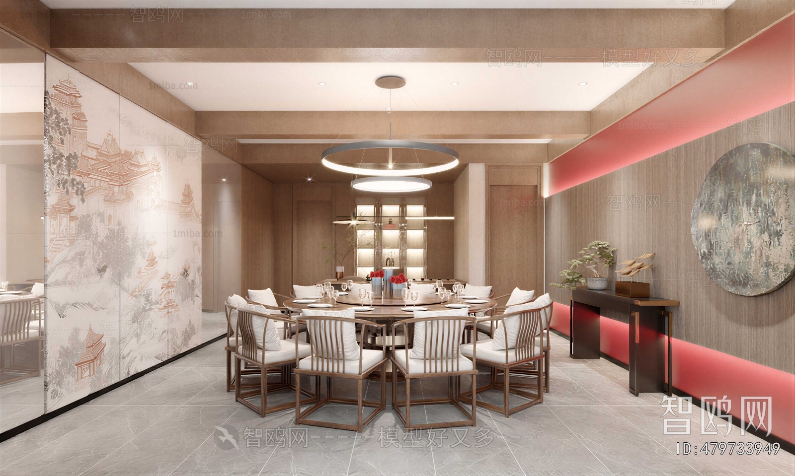 New Chinese Style Restaurant Box