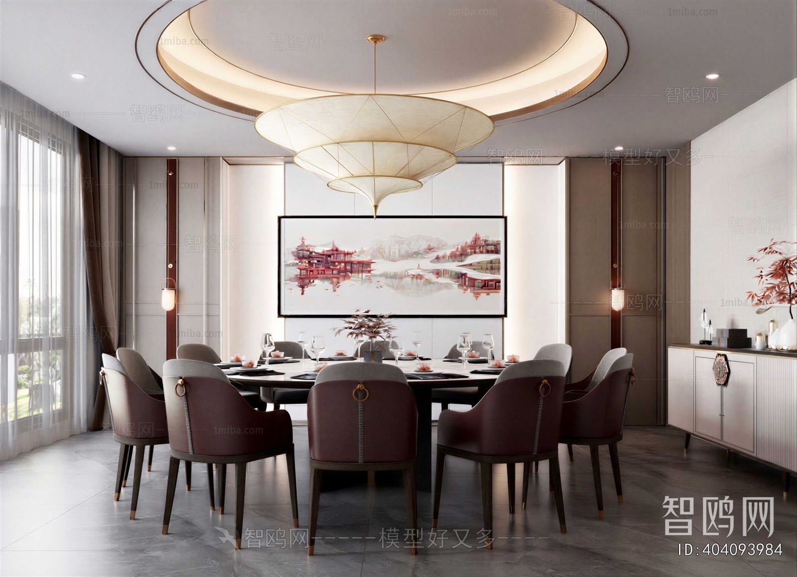 New Chinese Style Restaurant Box