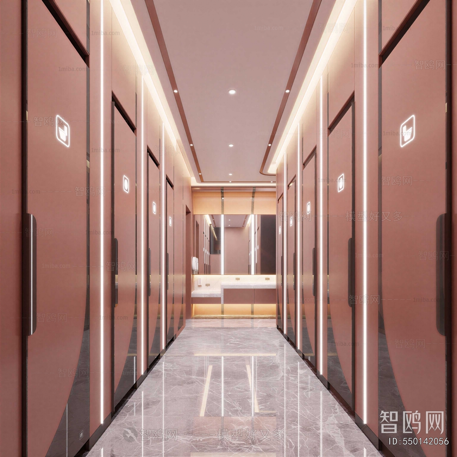 Modern Public Toilet