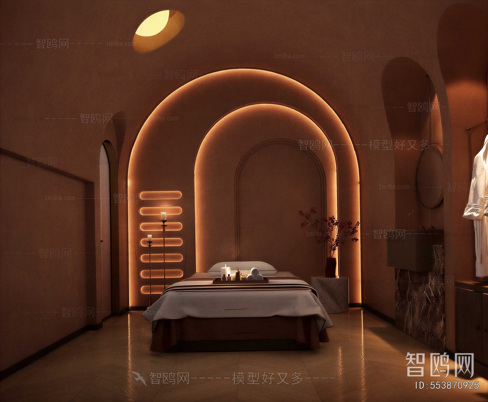 Wabi-sabi Style Beauty Salon