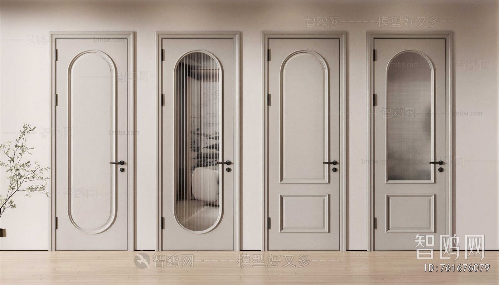 French Style Single Door