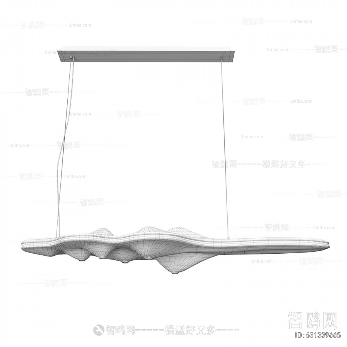 Modern Long Chandelier