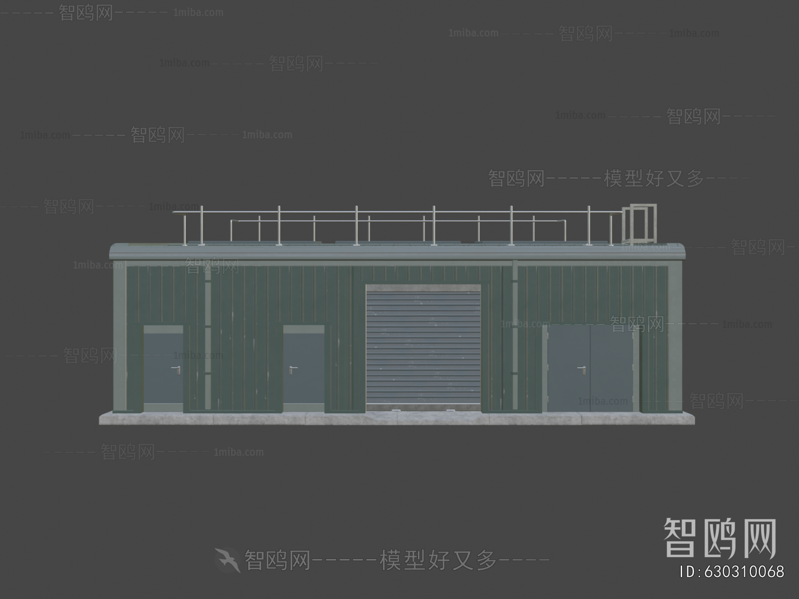 Modern Industrial Building