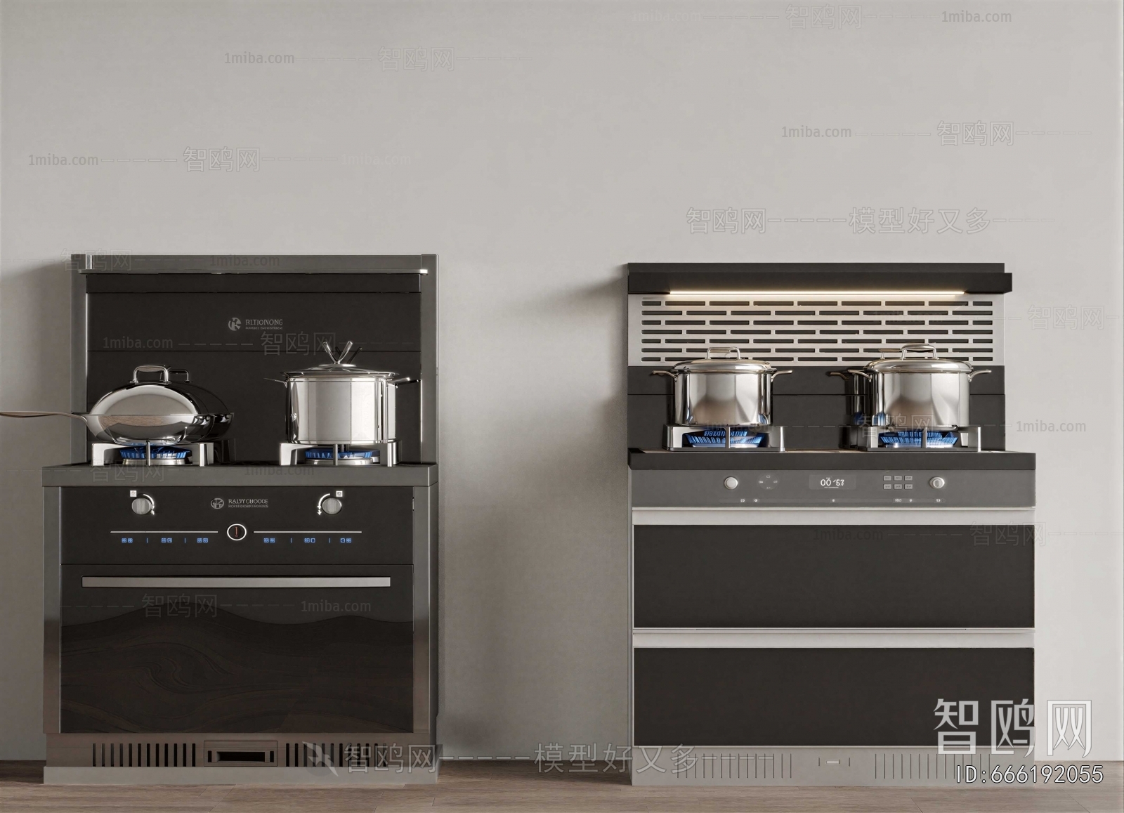 Modern Kitchen Electric Gas Range