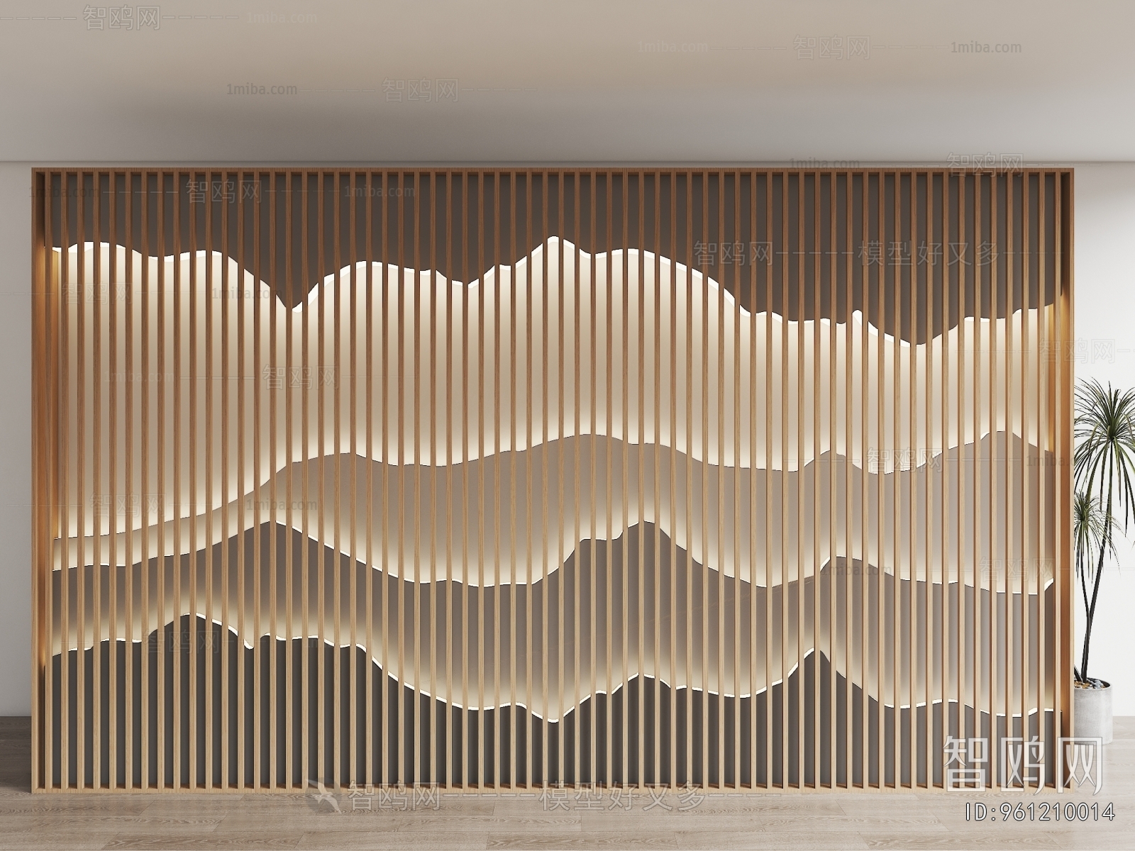 New Chinese Style TV Wall