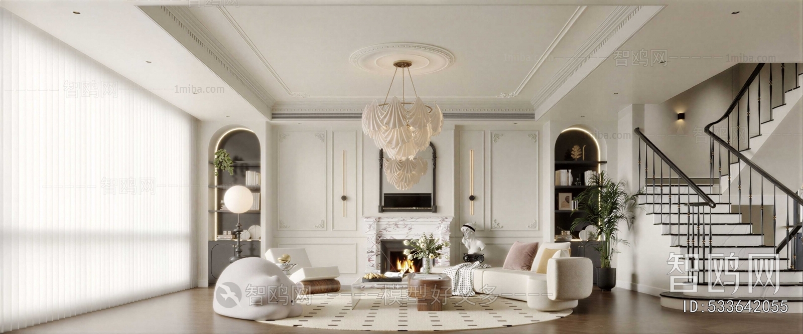 French Style A Living Room