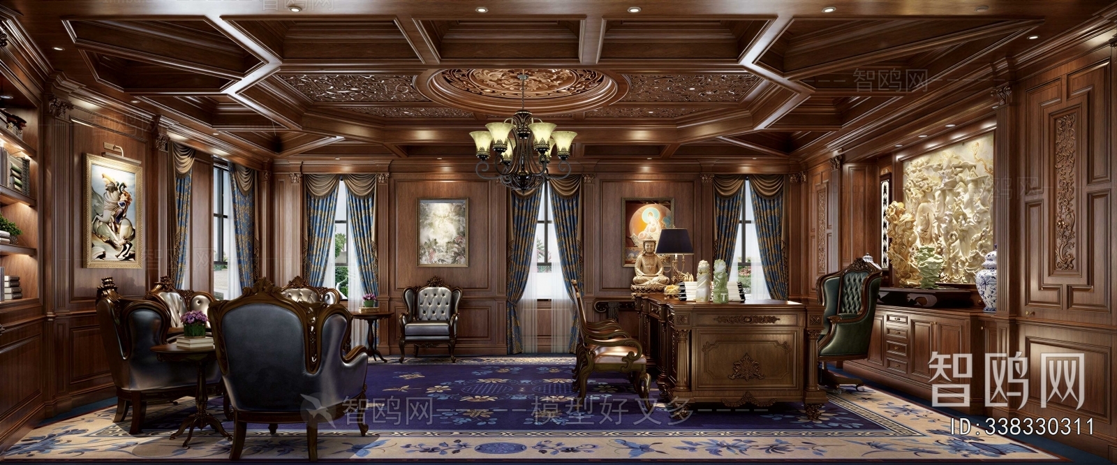 American Style Study Space