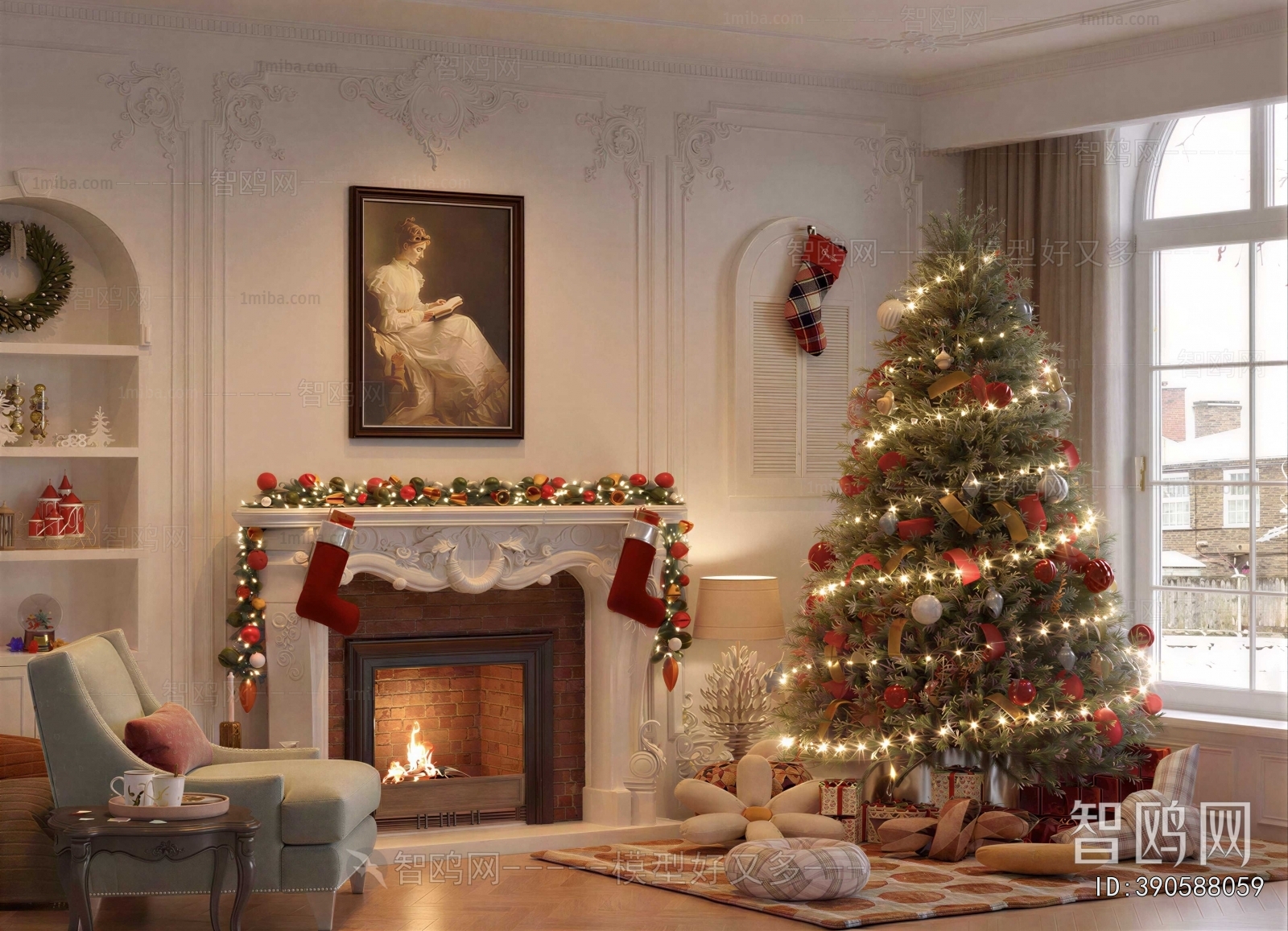 American Style A Living Room