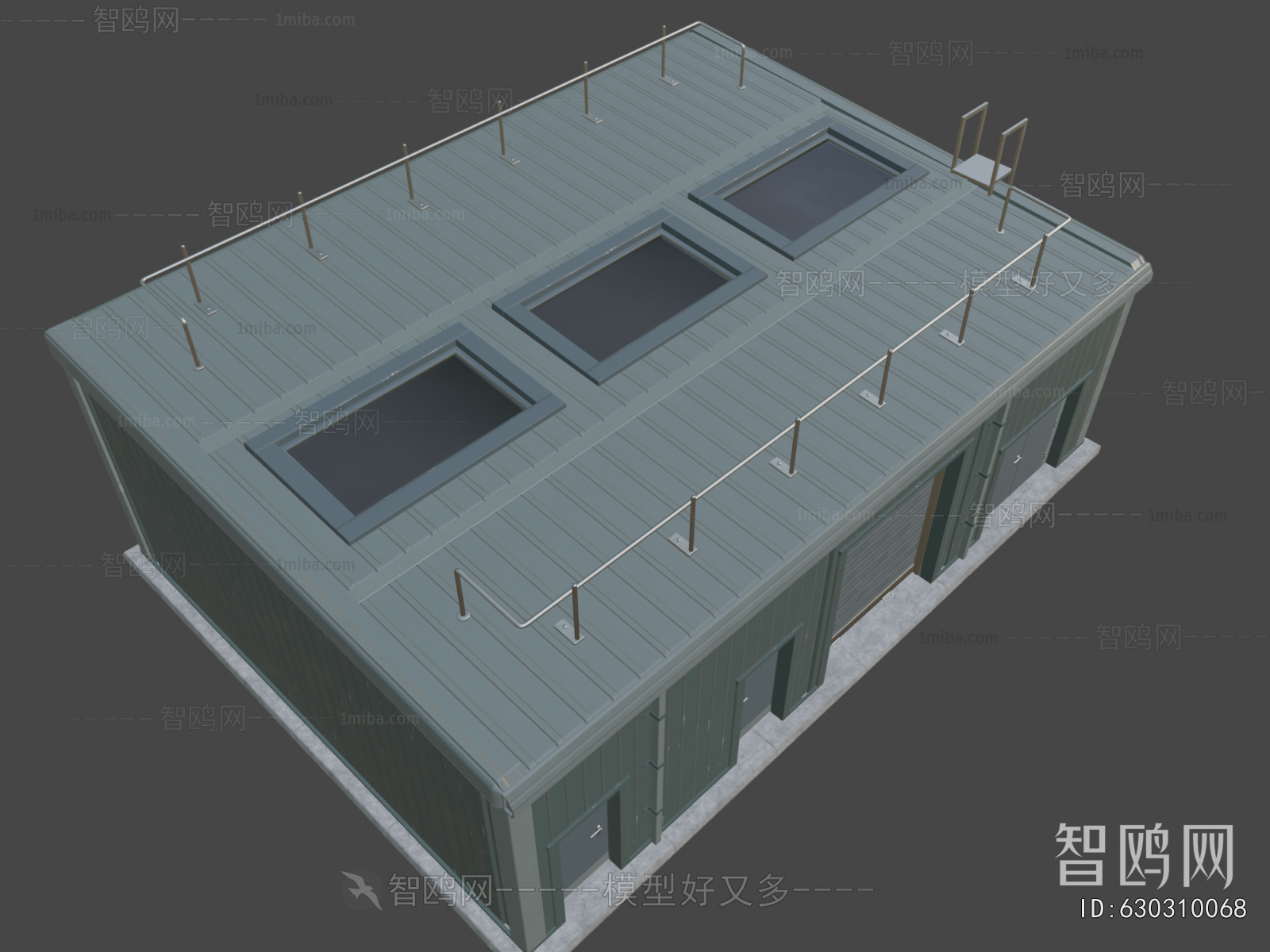 Modern Industrial Building