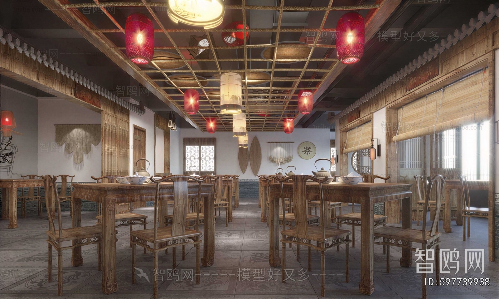 Chinese Style Teahouse Tea House