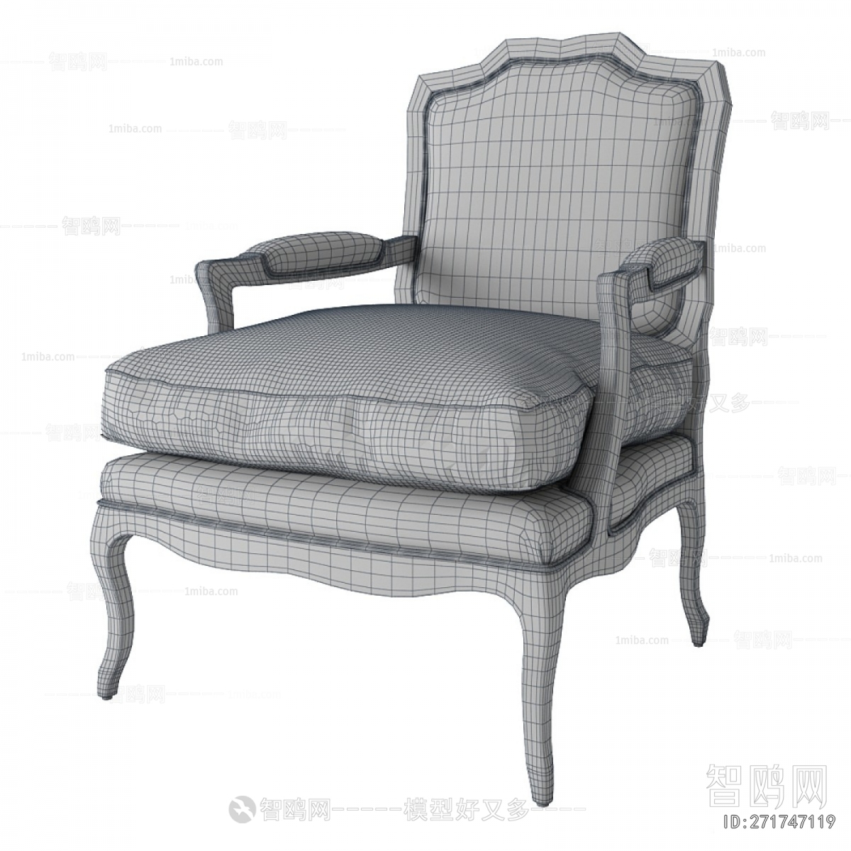 European Style Single Sofa