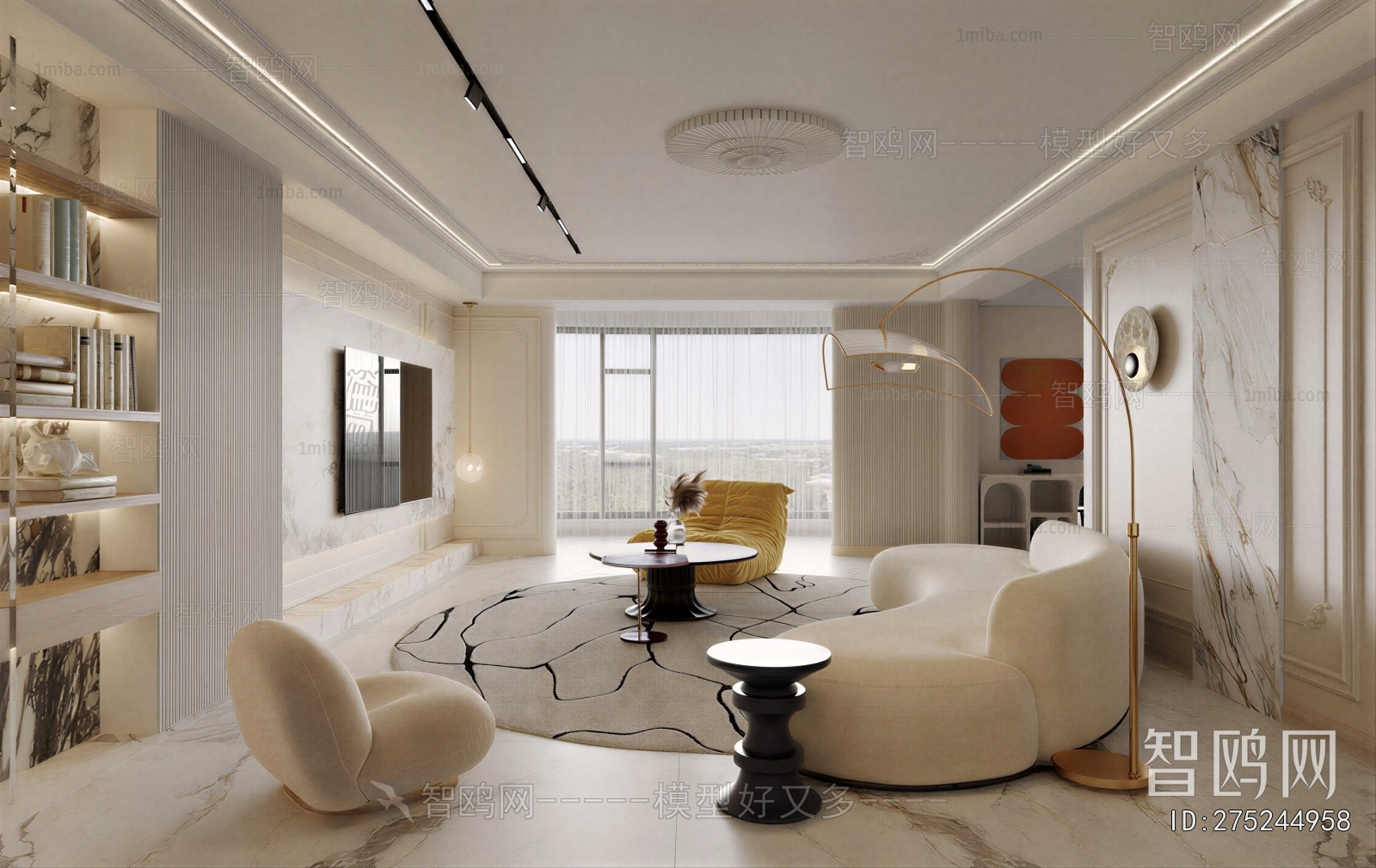 French Style A Living Room